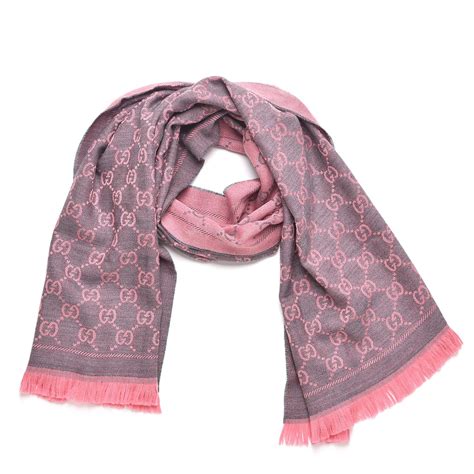 pink gucci scarves